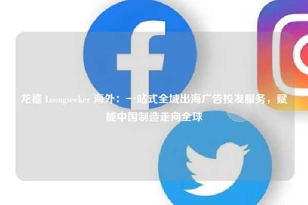 龙禧 Loongseeker 海外：一站式全域出海广告投发服务，赋能中国制造走向全球