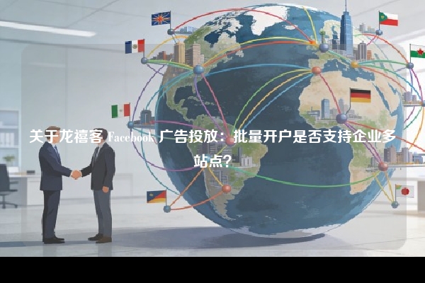 关于龙禧客 Facebook 广告投放：批量开户是否支持企业多站点？