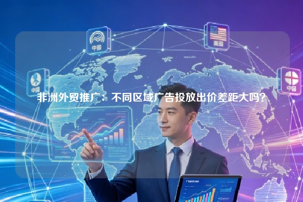 非洲外贸推广：不同区域广告投放出价差距大吗？